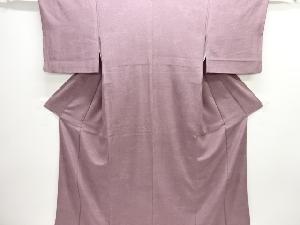 庭園草花模様江戸小紋着物